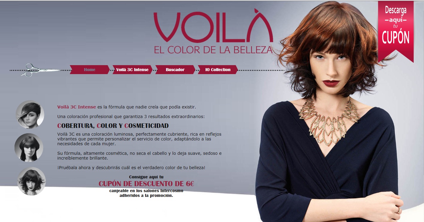 Intercosmo lanza una campaña con Voilà 3C Intense