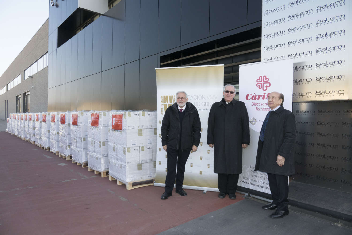 VMV Cosmetic Group distinguida como “empresa con corazón” por Cáritas