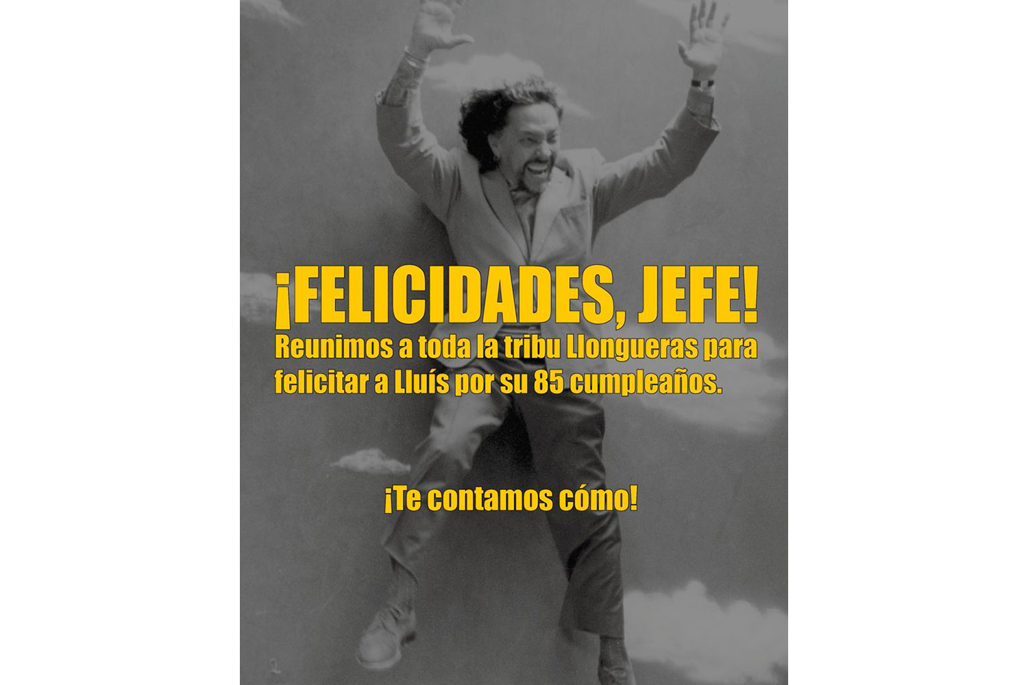 ¡Felices 85, Maestro!