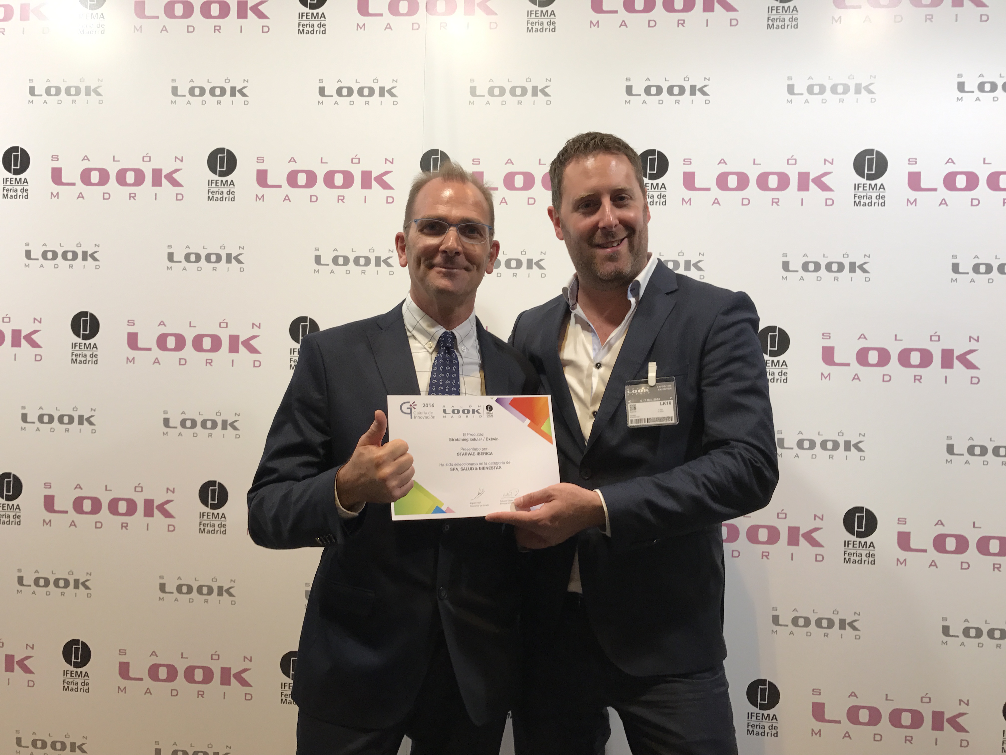 Stretching Celular de Starvac Group recibe el Premio Innovación Salón Look 2016