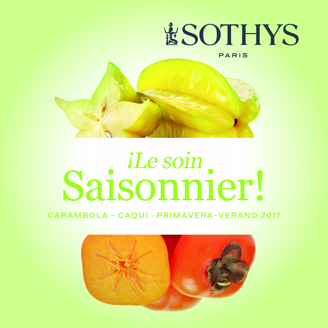 Sothys presenta el tratamiento oxigenante Carambola-Caqui