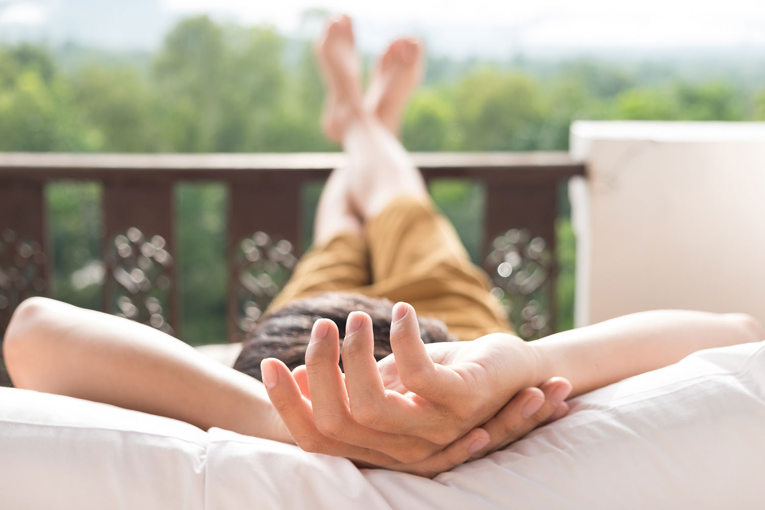 Los hombres también se apuntan a las pedicuras de verano